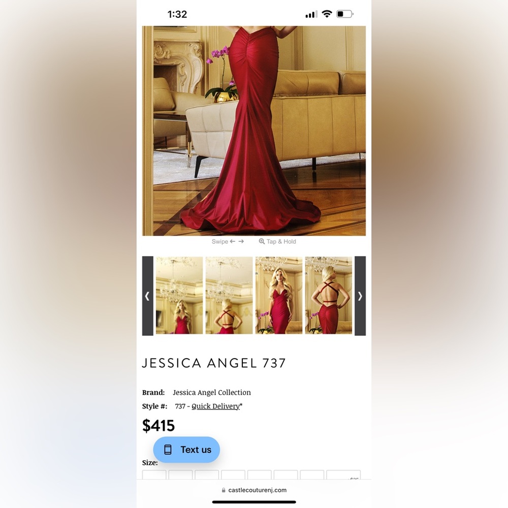 JESSICA ANGEL 737 IN NEON ORANGE